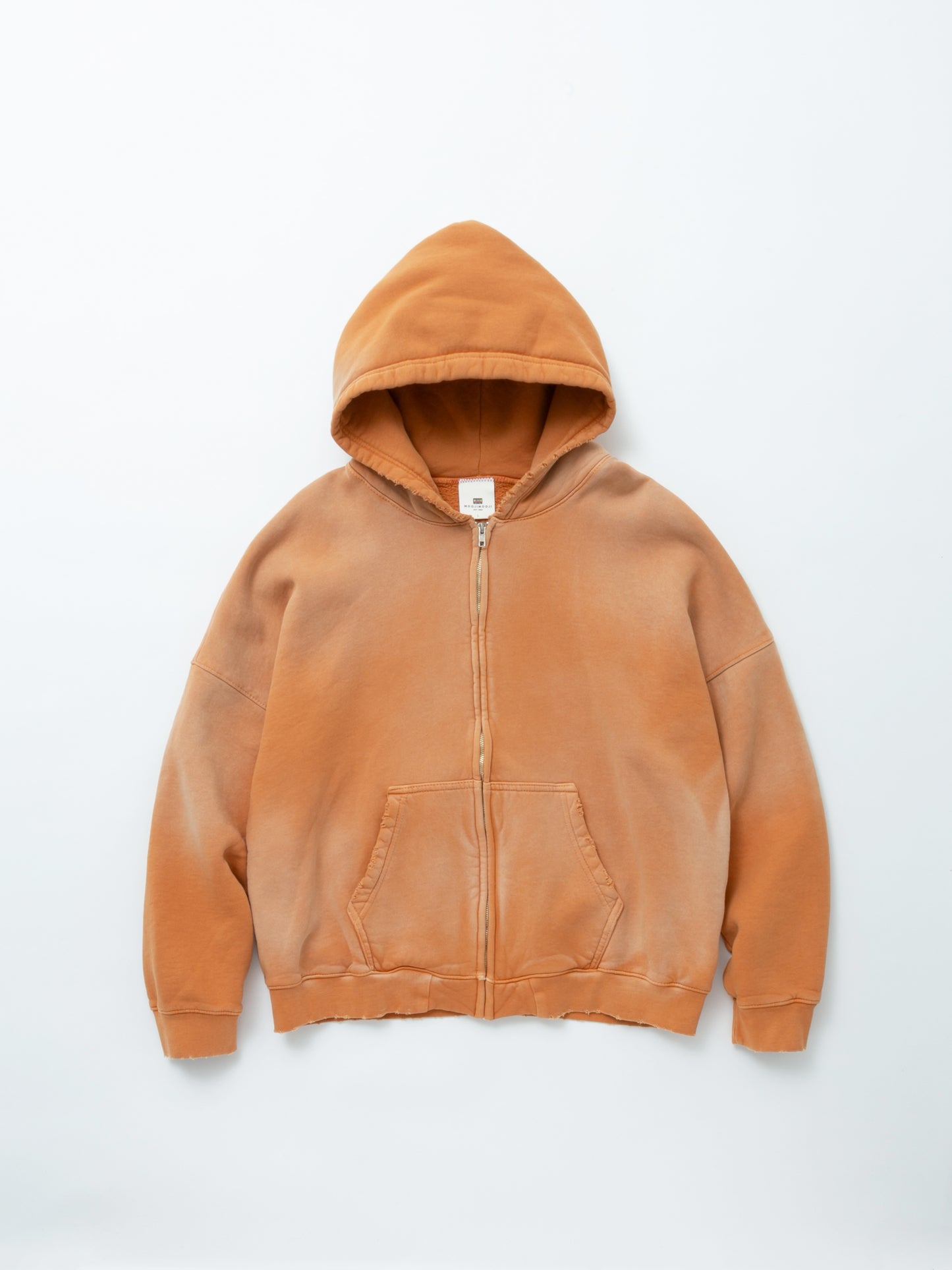 OVERSIZED ZIPUP HOODIE AGED