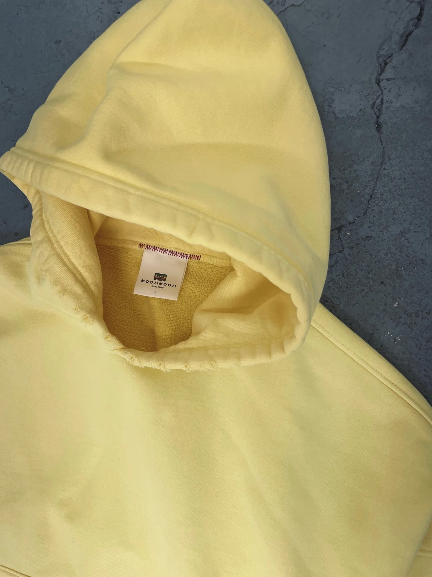 OVERSIZED CROP HOODIE AGED