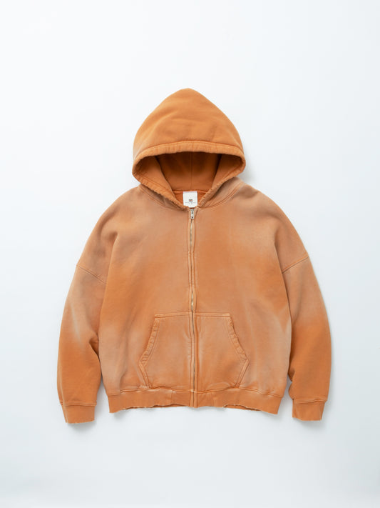 OVERSIZED ZIPUP HOODIE AGED