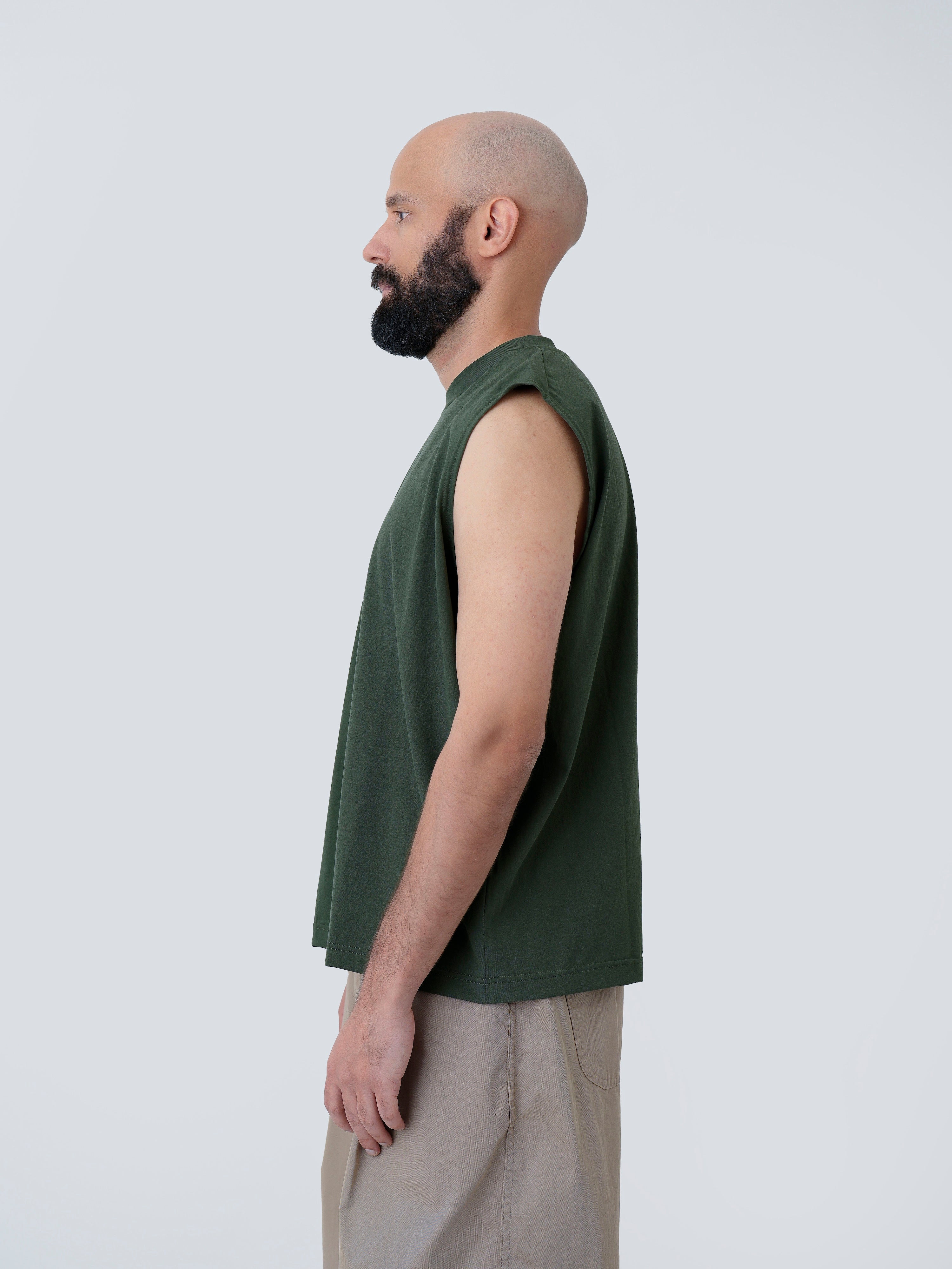 gicipi】| SPIGOLA | クルーネックノースリーブ | MADE IN ITALY