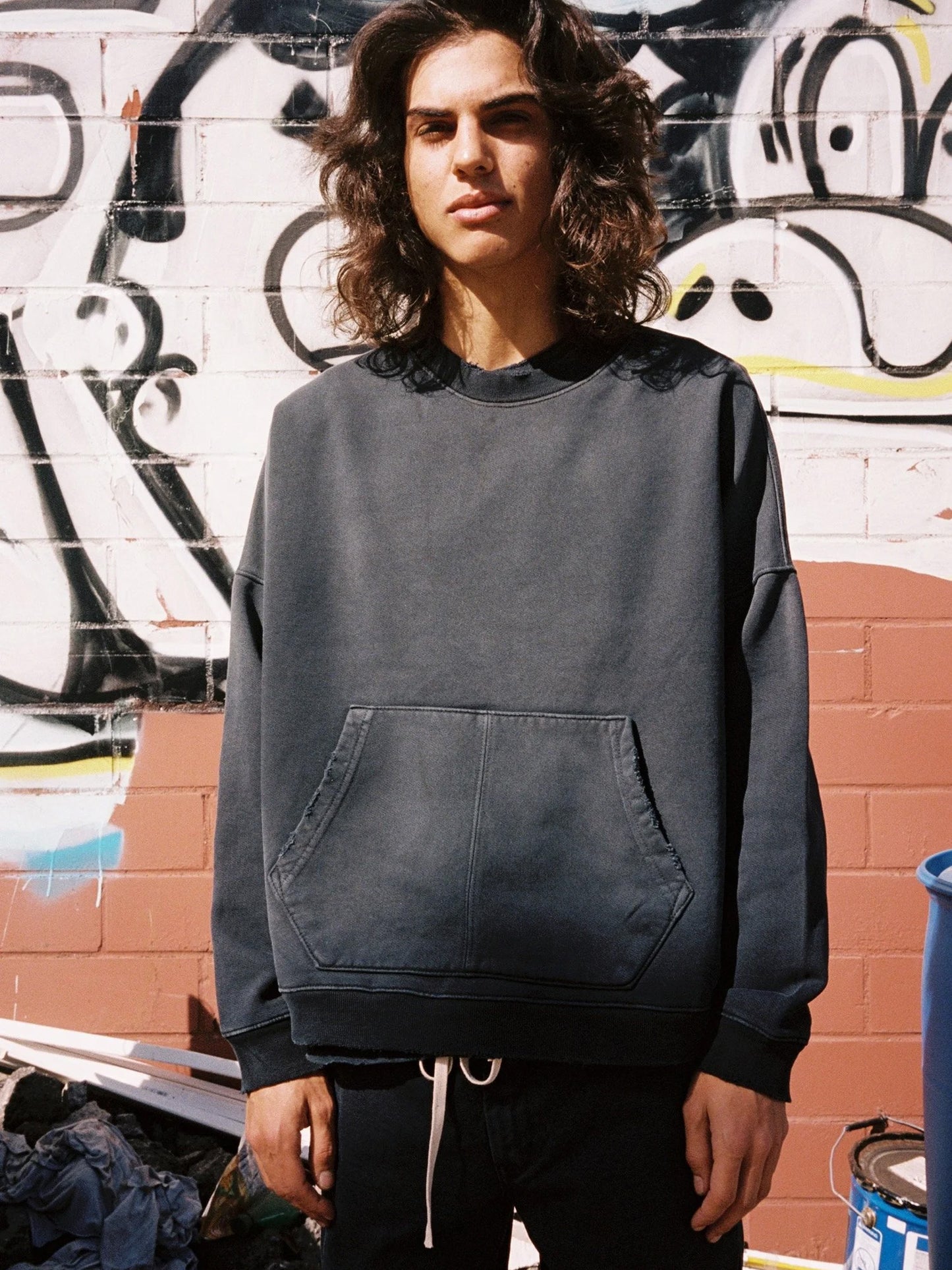 OVERSIZE KANGAROO POCKET CREW AGED