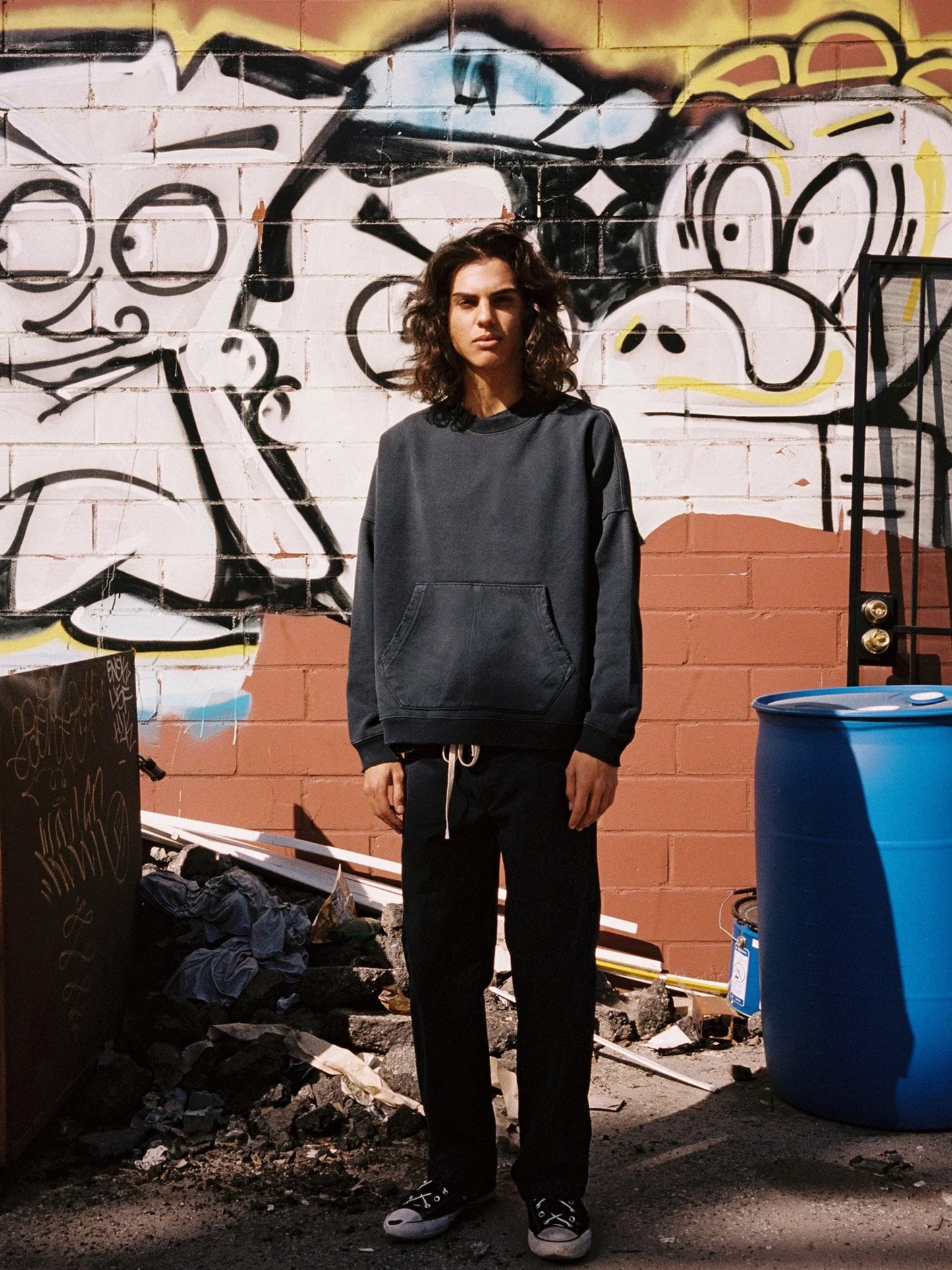 OVERSIZE KANGAROO POCKET CREW AGED