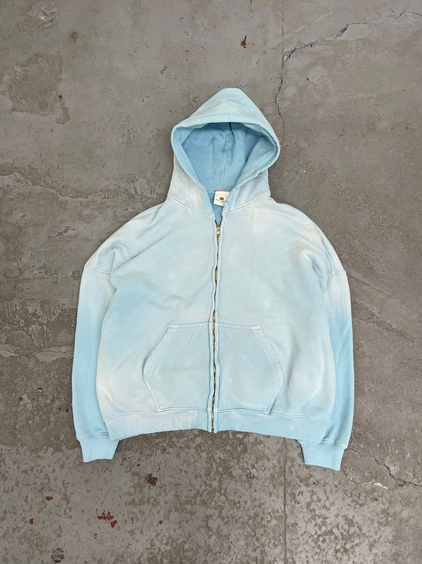 OVERSIZED ZIPUP HOODIE AGED