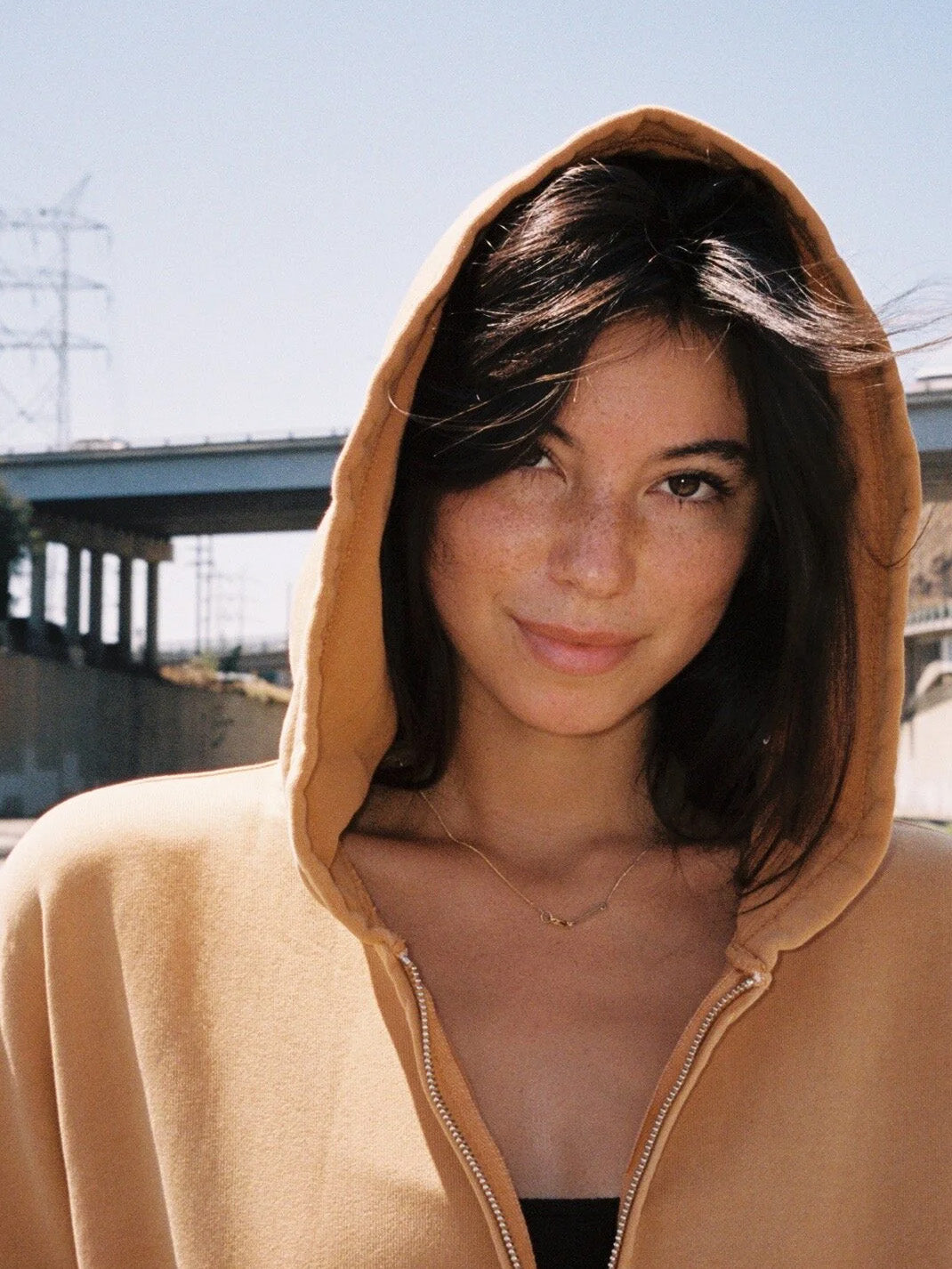 OVERSIZED ZIPUP HOODIE AGED