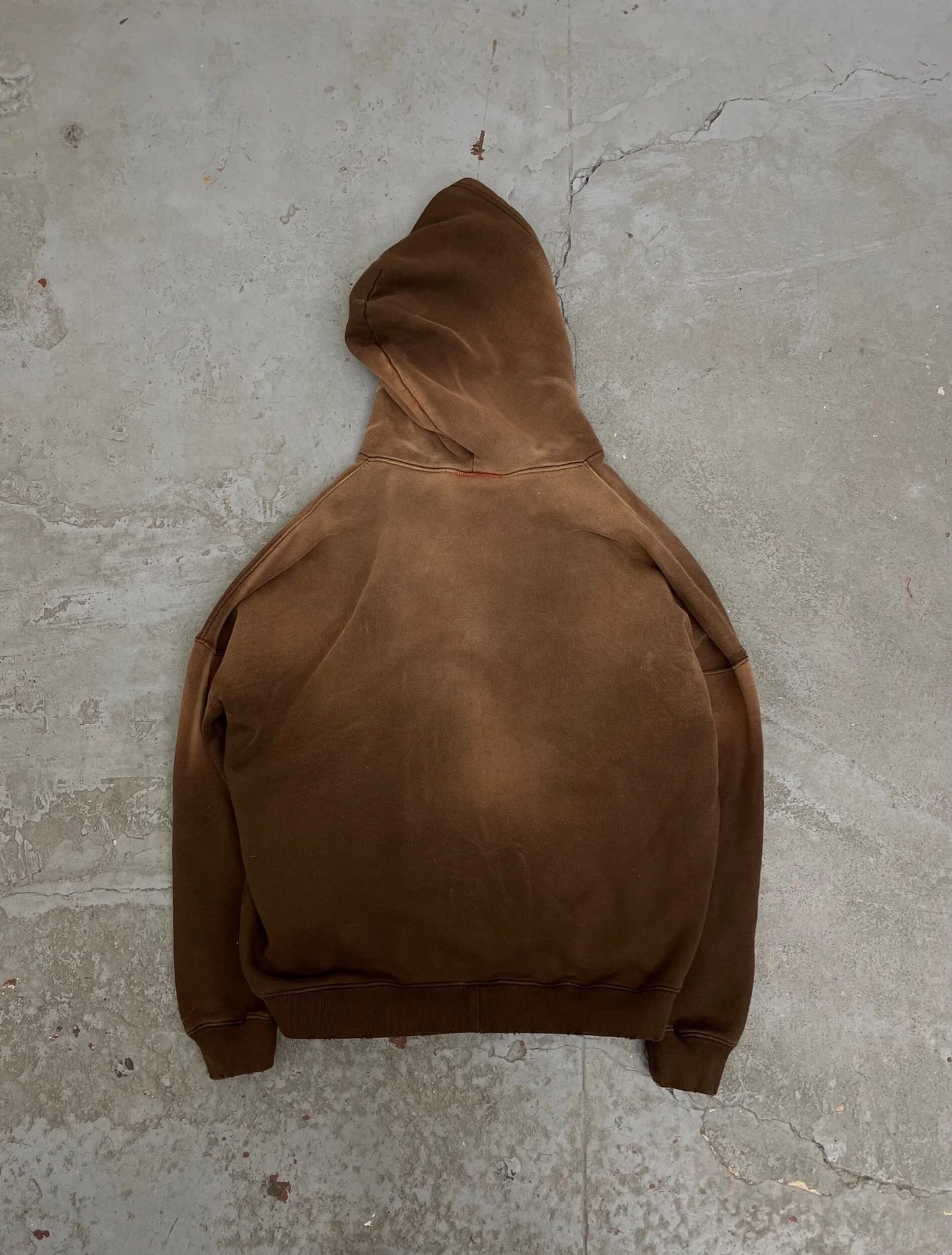 OVERSIZED ZIPUP HOODIE AGED